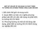 Bài giảng Tư tưởng Hồ Chí Minh: Một số vấn đề về vận dụng và phát triển tư tưởng Hồ Chí Minh trong công cuộc đổi mới - GV. Lê Thị Ái Nhân