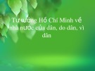 Bài giảng Tư tưởng Hồ Chí Minh: Chương 6 - GV. Lê Thị Ái Nhân