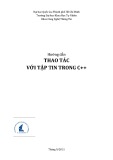 Hướng dẫn Thao tác với tập tin trong C++