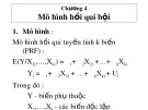 Bài giảng Kinh tế lượng - Chương 4: Mô hình hồi qui bội