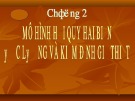 Bài giảng Kinh tế lượng: Chương 2 - Lê Thị Hồng Hoa