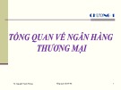 Bài giảng Nghiệp vụ ngân hàng thương mại: Chương 1 - TS. Nguyễn Thanh Phong