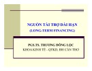 Bài giảng Chương 13: Nguồn tài trợ dài hạn - PGS.TS. Trương Đông Lộc