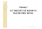 Bài giảng Kinh tế vi mô: Chương 3 - TS. Nguyễn Tuấn Kiệt