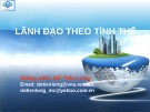 Bài giảng Lãnh đạo theo tình thế - Đỗ Tiến Long