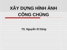 Bài giảng Xây dựng hình ảnh công chúng - TS. Nguyễn Sĩ Dũng