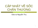 Bài giảng Cập nhật về sốc chấn thương - GS. Nguyễn Thụ