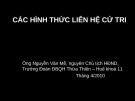 Bài giảng Các hình thức liên hệ cử tri - Nguyễn Văn Mễ