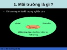 Bài giảng môn Môi trường đô thị: Bài 1 và bài 2 - ThS. Đặng Nguyễn Thiên Hương