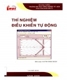 Giáo trình Thí nghiệm điều khiển tự động: Phần 1