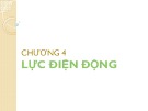 Bài giảng Khí cụ điện - Chương 4: Lực điện động