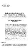 Quyền quyết định đối với nhà, đất ở của vợ và chồng trong gia đình hiện nay (Qua cuộc khảo sát tại thành phố Vĩnh Yên, tỉnh Vĩnh Phúc)