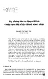 Phụ nữ nông thôn lao động xuất khẩu ở nước ngoài: Một số đặc điểm và hệ quả xã hội