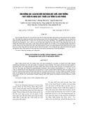 Ảnh hưởng của Accotab đến khả năng diệt chồi, sinh trưởng, phát triển và năng suất thuốc lào trồng tại Hải Phòng