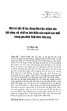 Một số yếu tố tác động đến việc chăm sóc đời sống vật chất và tinh thần của người cao tuổi trong gia đình Việt Nam hiện nay