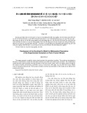 Ứng dụng mô hình Burckhardt để mô tả toán học đặc tính thực nghiệm của bánh xe máy kéo nông nghiệp