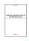 Hướng dẫn chẩn đoán và điều trị các bệnh sản phụ khoa (Ban hành kèm theo Quyết định số 315/QĐ-BYT ngày 29/01/2015)