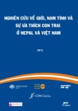 Báo cáo Nghiên cứu về giới, nam tính và sự ưa thích con trai ở Nepal và Việt Nam