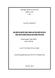 Luận văn Thạc sĩ Luật học: Bảo hiểm xã hội bắt buộc trong Luật Bảo hiểm xã hội và thực tiễn thi hành trên địa bàn thành phố Hà Nội