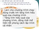 Bài giảng Chương 3: Các kỹ thuật xây dựng chương trình phần mềm (Phần 2) - TS. Vũ Thị Hương Giang