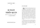 Nghệ thuật 30 ngày thiền quán