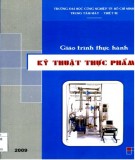 Giáo trình Thực hành kỹ thuật thực phẩm: Phần 2