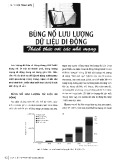 Bùng nổ lưu lượng dữ liệu di động - Thách thức với các nhà mạng