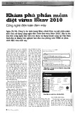 Khám phá phần mềm diệt virus Bkav 2010, công nghệ điện toán đám mây