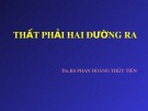 Bài giảng Thất phải hai đường ra - ThS.BS. Phan Hoàng Thủy Tiên