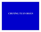 Bài giảng Chương Tuần hoàn - Bài 1: Đại cương tuần hoàn