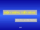 Bài giảng Hội chứng tiền đình