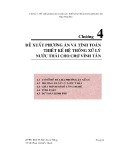 Chương 4: Đề xuất phương án và tính toán thiết kế hệ thống xử lý nước thải cho Chợ Vĩnh Tân