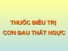 Bài giảng Thuốc điều trị cơn đau thắt lưng