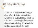 Bài giảng Hệ thống MYCIN