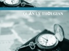 Bài giảng Quản lý thời gian