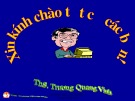 Bài giảng Quản trị học đại cương: Chương 1 - ThS. Trương Quang Vinh