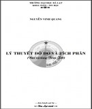 Lý thuyết độ đo và tích phân (Bài giảng tóm tắt): Phần 2 - Nguyễn Vinh Quang