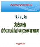 Bài giảng Giáo viên chủ nhiệm với công tác tư vấn tâm lý giáo dục cho học sinh trung học