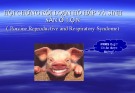 Bài giảng Hội chứng rối loạn hô hấp và sinh sản ở lợn (porcine reproductive and respiratory syndome)