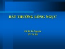 Bài giảng Bất thường lồng ngực - BS. Hà Tố Nguyên