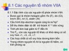 Bài giảng Chương 8: Các nguyên tố phân nhóm VII