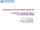 Bài giảng Cơ sở hệ thống thông tin: Chương 8 - TS Hà Quang Thụy