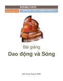 Bài giảng Dao động và sóng - Benjamin Crowell