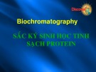 Bài giảng Sắc ký sinh học tinh sạch Protein