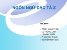 Bài thuyết trình: Ngôn ngữ đặc tả Z