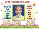 Bài thuyết trình Tư tưởng Hồ Chí Minh - Di sản vô giá của dân tộc