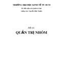 Bài tiểu luận: Quản trị nhóm