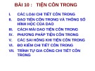 Bài giảng Thực hành tiện: Bài 10 – ĐH Sư Phạm Kỹ thuật TP. HCM