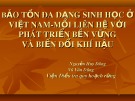 Bài giảng Bảo tồn đa dạng sinh học ở Việt Nam: Mối liên hệ với phát triển bền vững và biến đổi khí hậu - Nguyễn Huy Dũng, Vũ Văn Dũng