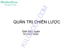 Bài giảng Quản trị chiến lược (113tr)